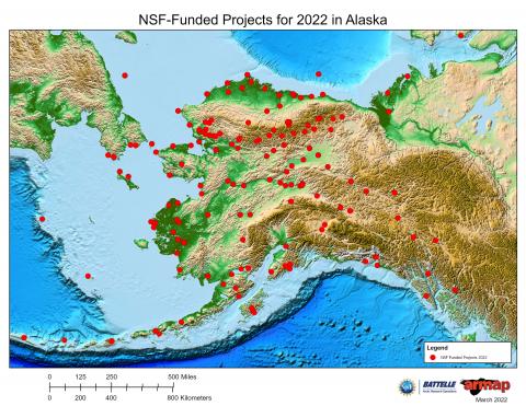 NSF-Funded Projects for 2022 in Alaska