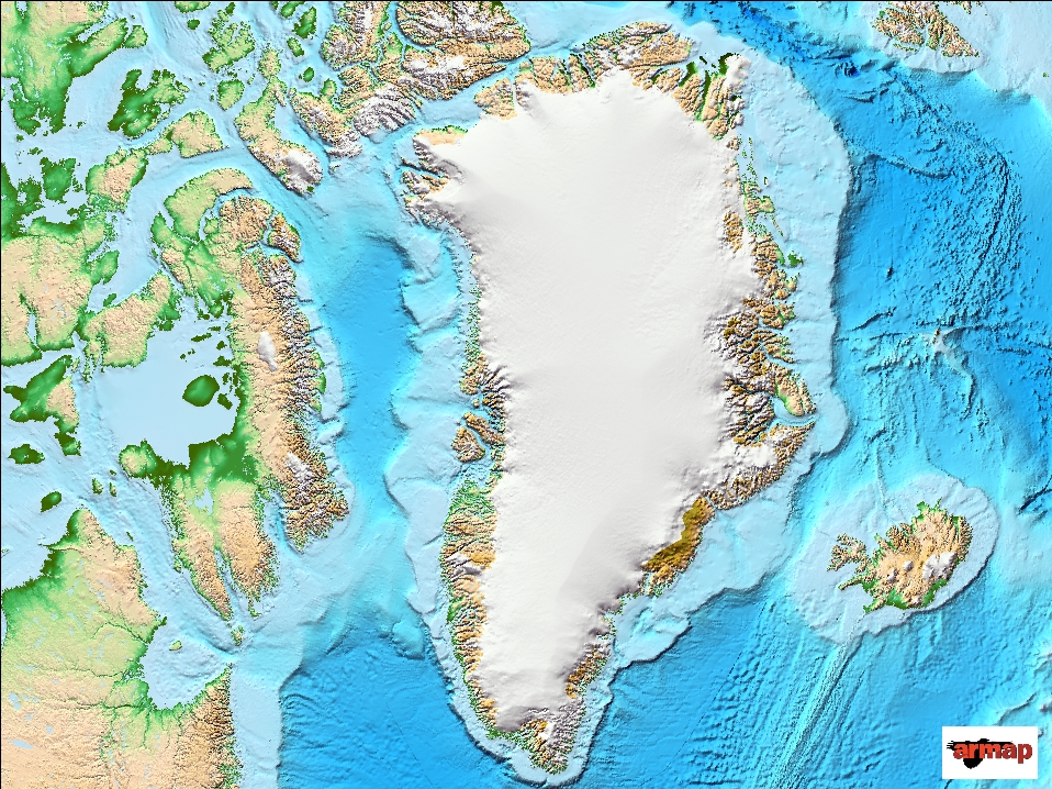 Greenland Base Map